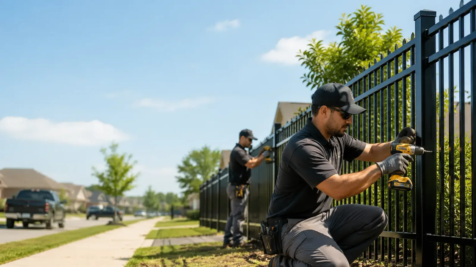 Metal Fence Installation in Somerdale, NJ